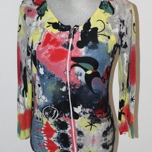 Gabriella Molinari Medium Women's Zip Up Sweater
